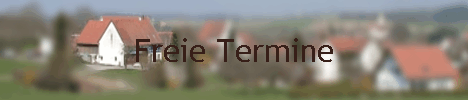 Freie Termine